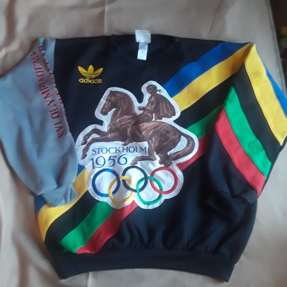 Adidas by Stella McCartney Other - ADIDAS 1952 1956 HELSINKI STOCKHOLM OLYMPIC VINTAGE CREWNECK SZ M